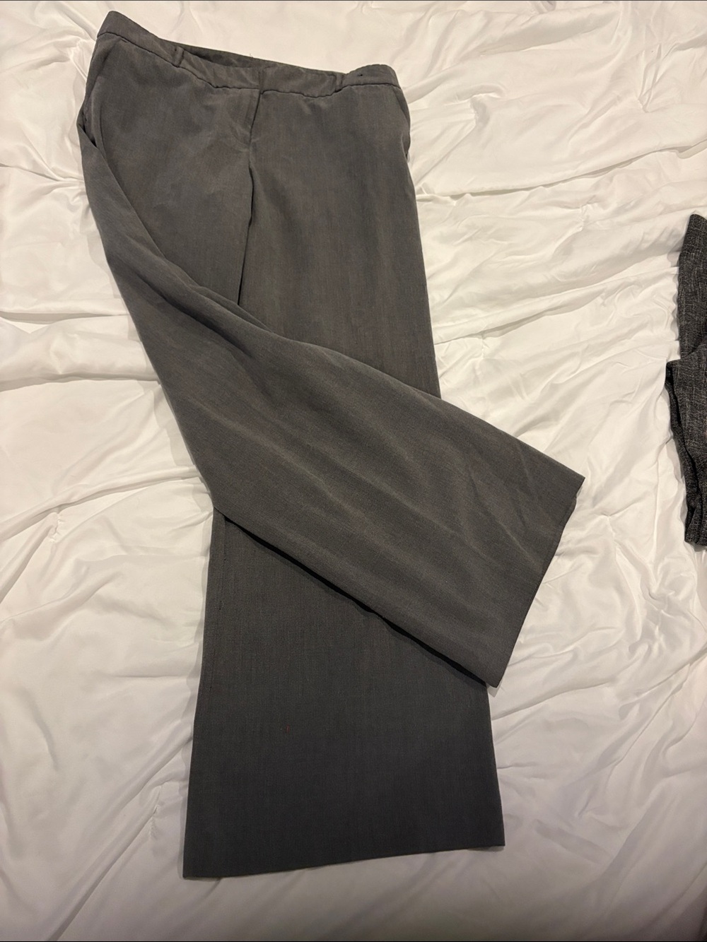 New York & Company Women's Gray Boot Cut Pants